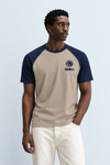 Rielon Premium Raglan Sleeve Double Tipping Collar Polo