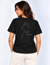 Women’s Black Crew Neck More Than Yesterday Tee