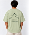 Men’s Mint Green Oversized Graphic Tee