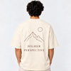Men’s Cream Oversized Graphic Tee