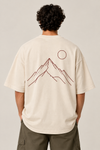 Men’s Ivory Mountain Oversized Tee