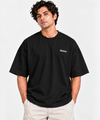 Men’s Oversized Black Printed T-Shirt