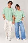 Mint Green Rooted Together Couple T-Shirt