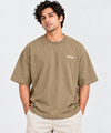 Men’s Taupe Oversized Graphic Tee