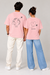 Pink See More Couple T-Shirts