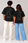 Black Braver Together Couple T-Shirt