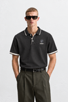 Rielon Premium Contrast Tipping Collar Polo T-Shirt