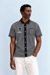 Rielon Premium Contrast Collar Polo T-Shirt