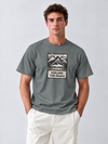 Rielon Premium Front Panel Print Crew Neck T-Shirt