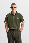 Rielon Premium Contrast Tipping Collar Polo T-Shirt
