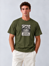 Rielon Premium Front Panel Print Crew Neck T-Shirt