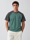 Rielon Premium Raglan Sleeve Crew Neck T-Shirt