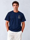 Rielon Premium Sleepwear Plain Crew Neck T-Shirt