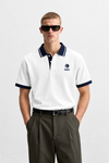 Rielon Premium Contrast Tipping Collar Polo T-Shirt