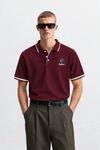 Rielon Premium Contrast Tipping Collar Polo T-Shirt