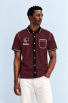 Rielon Premium Contrast Collar Polo T-Shirt